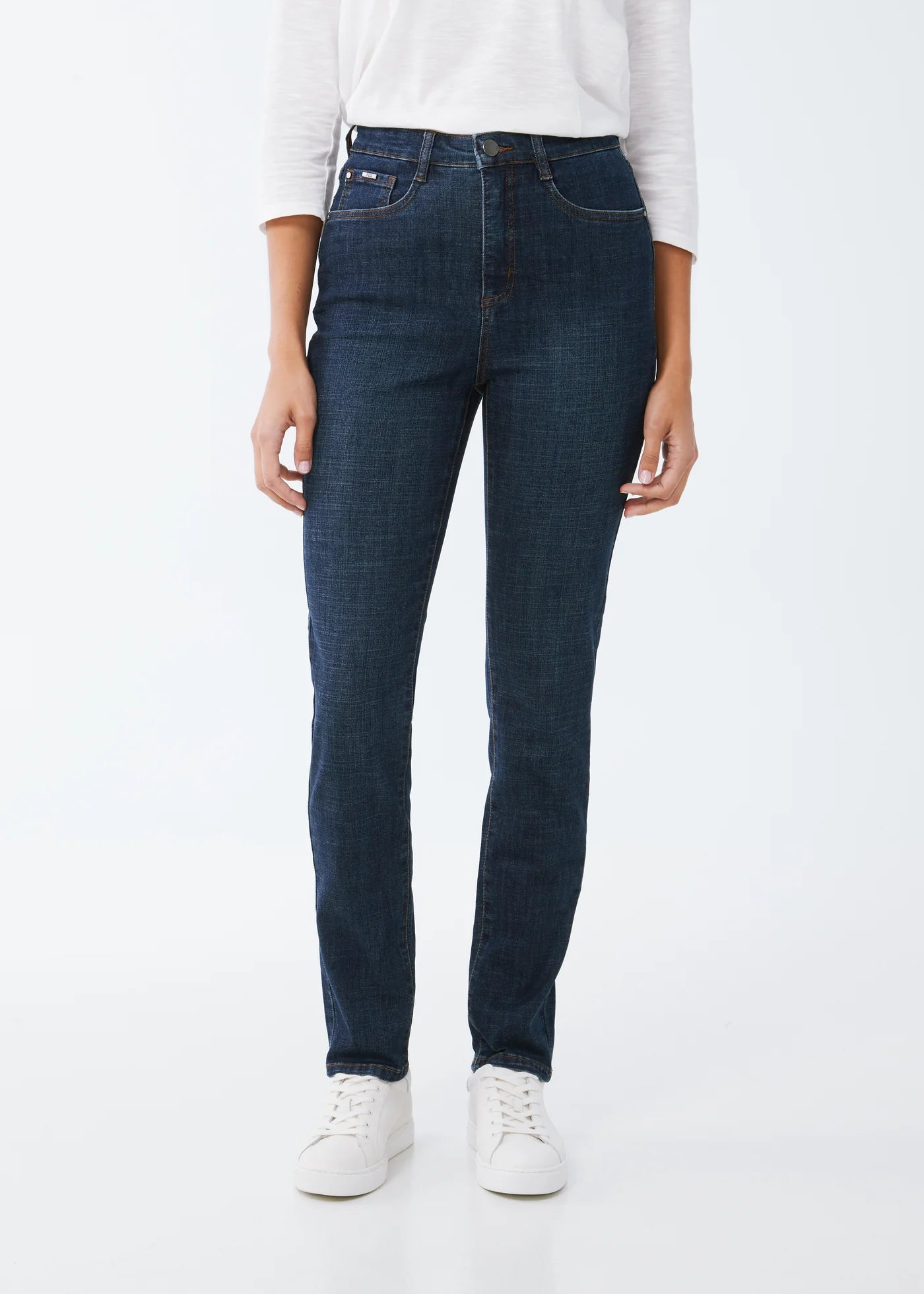 FDJ Petite Suzanne Slim Straight Leg Jeans - 8847809