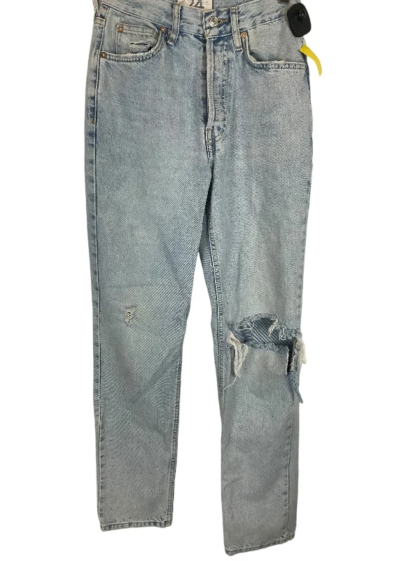 Jeans Straight By We The Free In Blue Denim, Size: 0