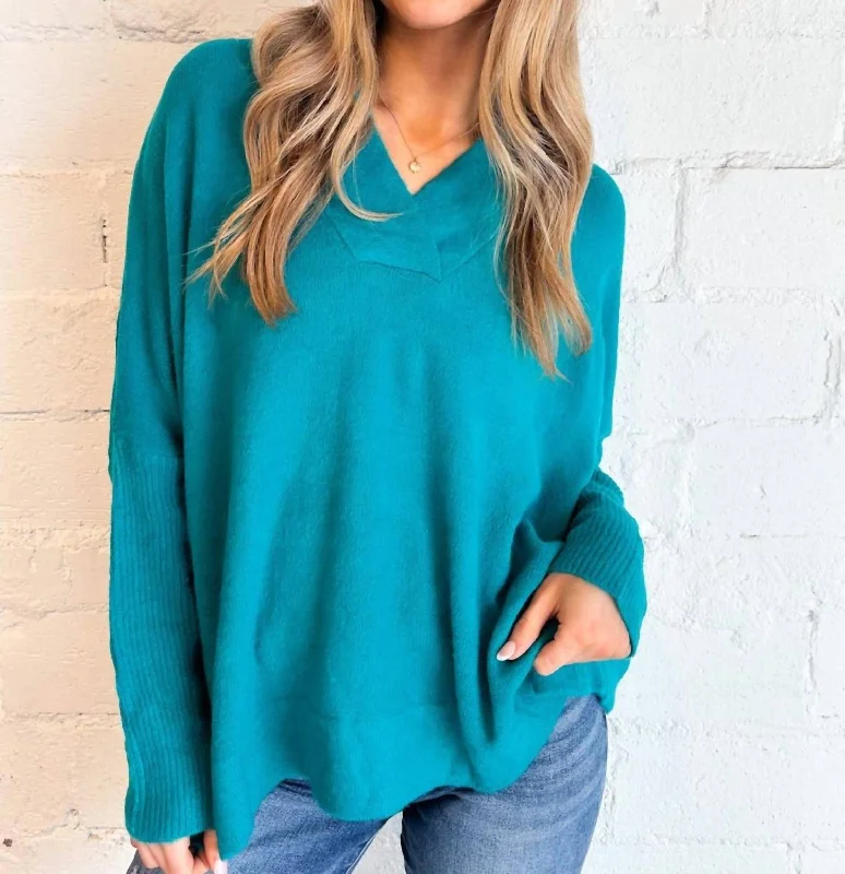 Forever Favorite Sweater In Green