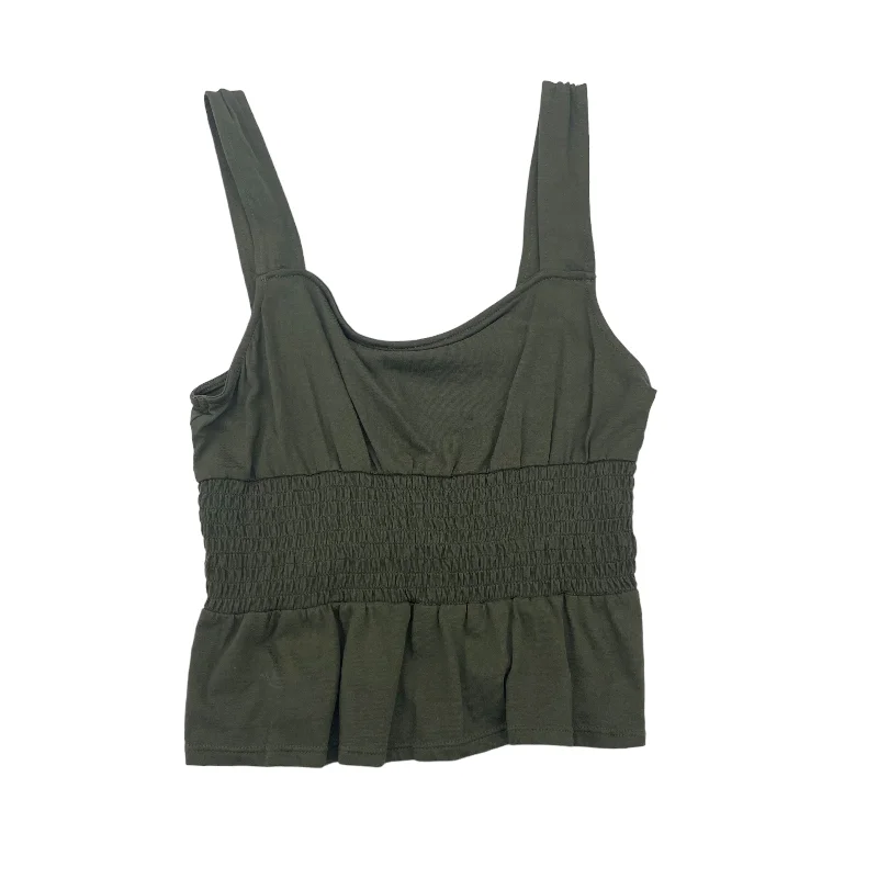 GREEN EXPRESS TOP SLEEVELESS, Size XS