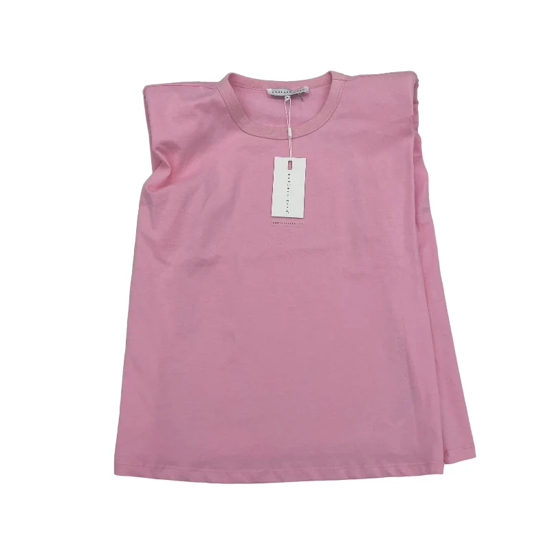 PINK ENDLESS ROSE TOP SLEEVELESS, Size S