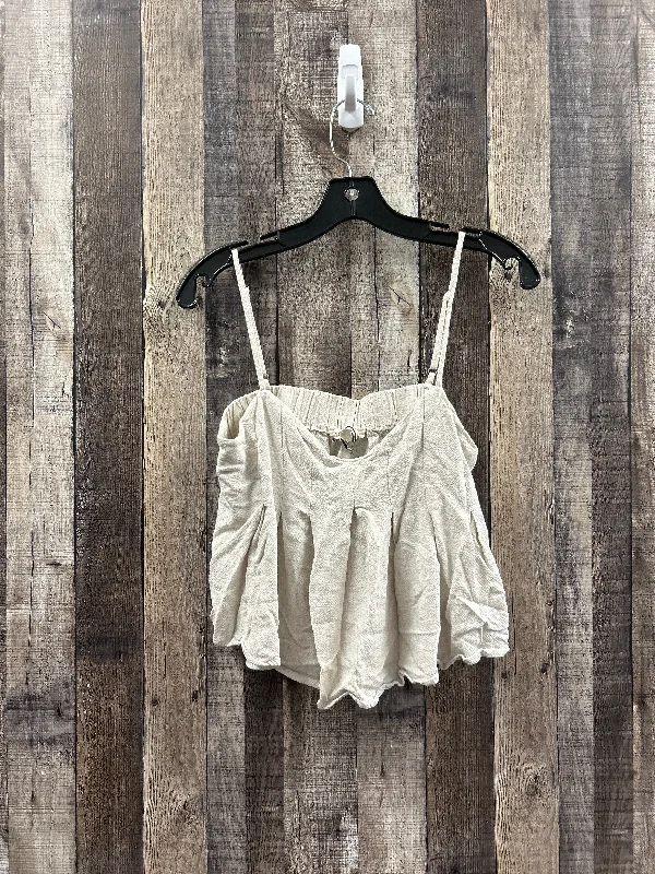 Tan Top Sleeveless Promesa, Size L