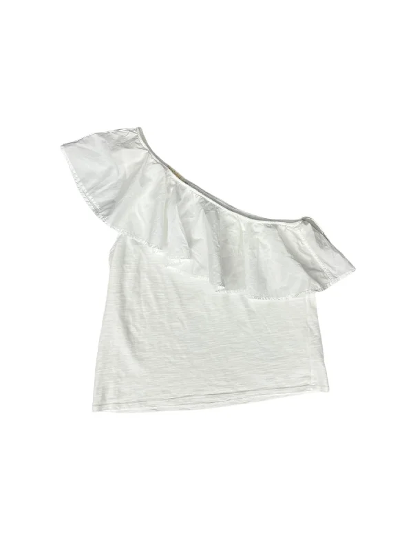 White Top Sleeveless Nation, Size L