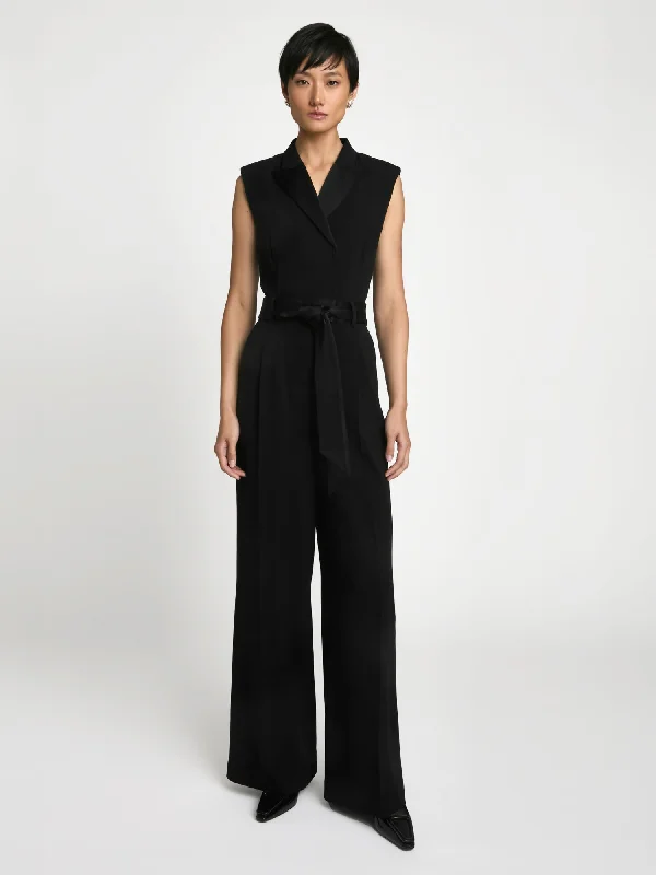 Belted jumpsuit