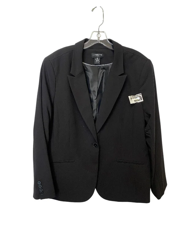 Blazer By Liz Claiborne In Black, Size: 18