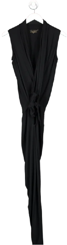 Les Lunes The Stella Black  Jumpsuit UK XS/S