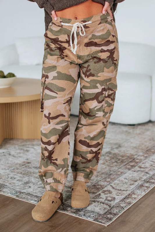 Maverick Cargo Pants - Taupe